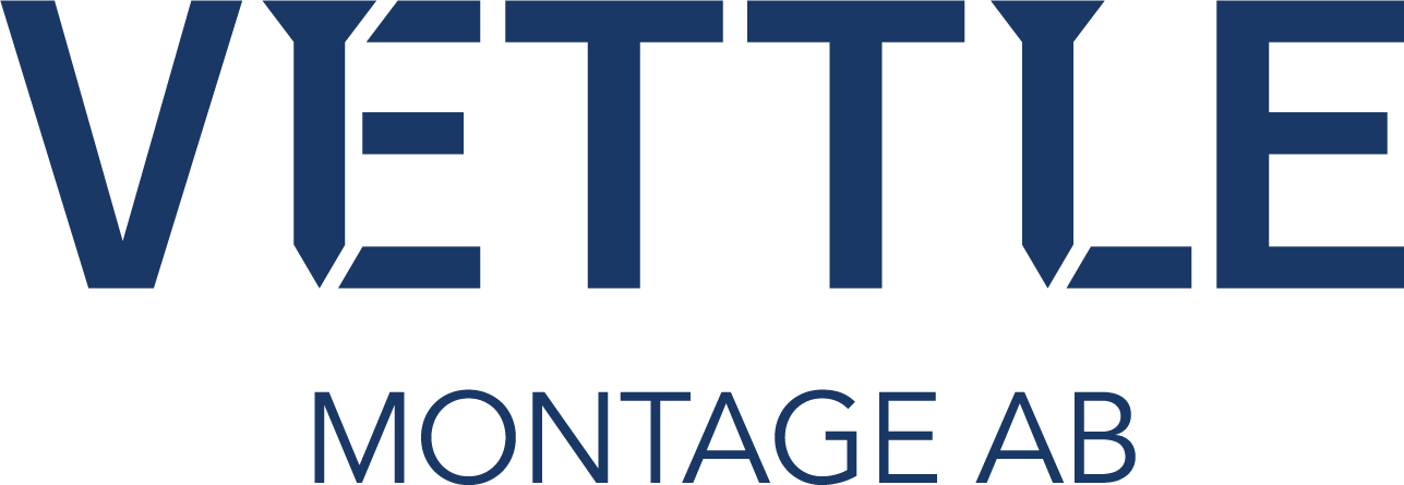 dark_blue Vettle Montage logotype